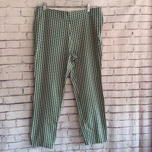 A New Day Green and Cream Moon Patterned Pants‎